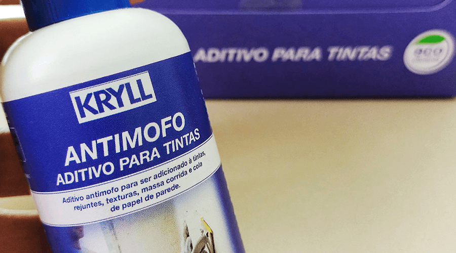 Antimofo Aditivo Para Tintas Kryll: o combate ao mofo com seu estilo